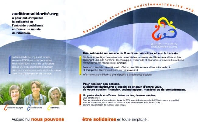 Site Audition Solidarité