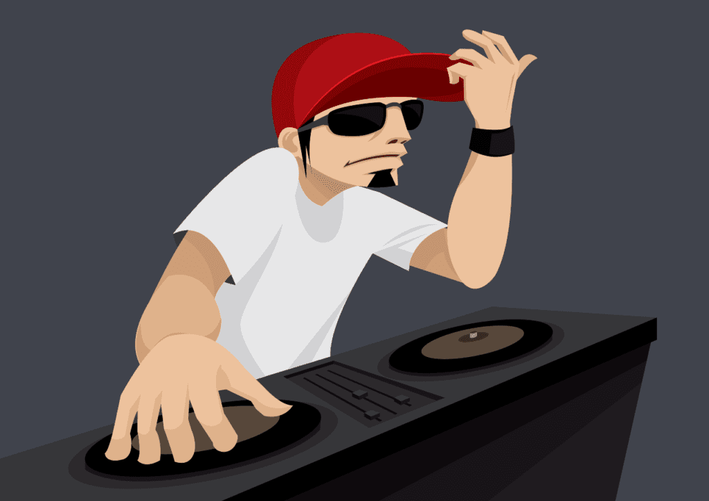 DJ at work (au travail)