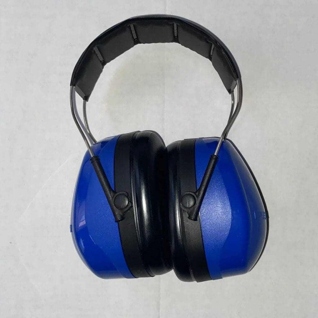 casque bleu anti-bruit pour enfant