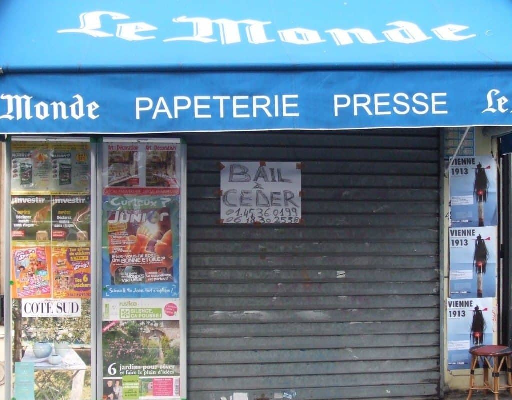 Mort de la presse à cause d'internet ?