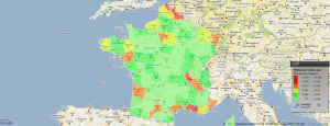 carte-france-medecins Carte de France des médecins