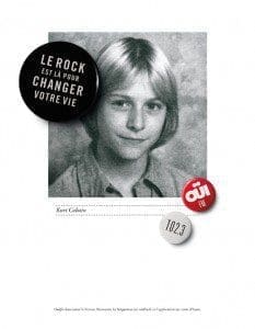 Pub Oui FM - Kurt Cobain